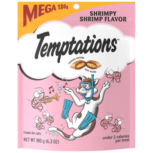 Temptations Cat Treats Shrimpy Shrimp 6.3oz
