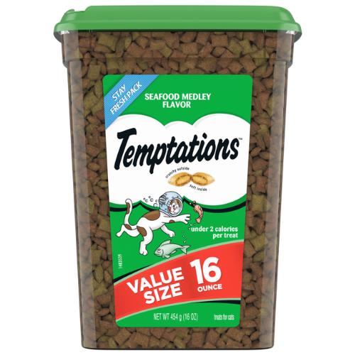 Temptation Cat Treats Seafood Medley Value Pack 16oz