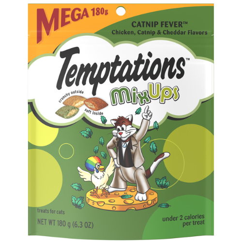Temptations Cat Treats Blissful Catnip Mega Bag 6.3oz