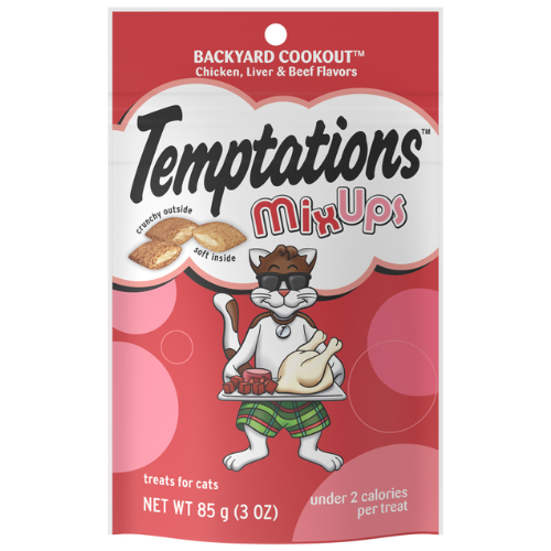 Temptations Mixups Cat Treats Chicken & Liver 3oz