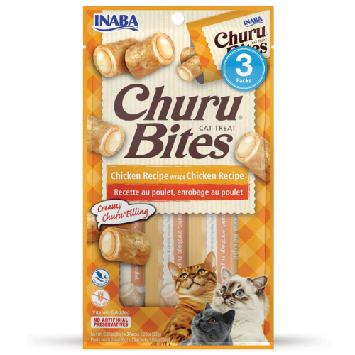 Churu Bites Wraps Cat Treats Chicken 1.05oz