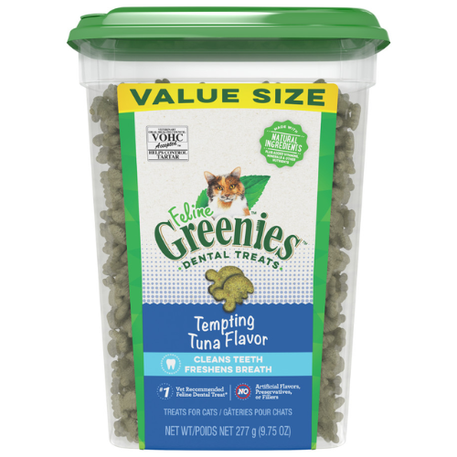 Feline Greenies Dental Cat Treats Tuna 9.75oz