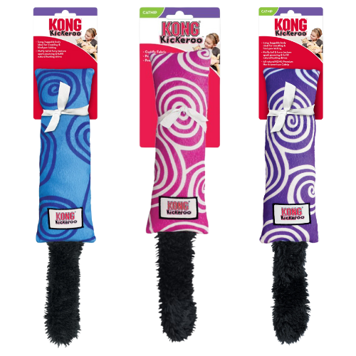 Kong Cat Toy Kickeroo Swirl