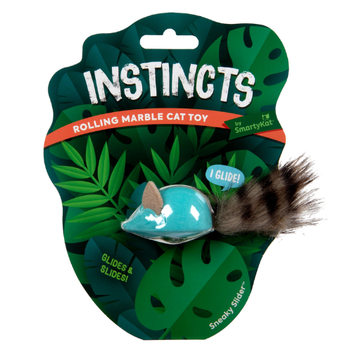 INSTINCTS ROLLING MARBLE CAT TOY
