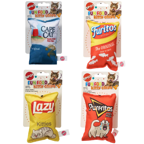 Ethical Pet Products Fun Food Kitty Chips Cat Toy Assorted