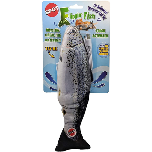 Ethical Pet Dog Toy Flippin Fish 11.5 Inch
