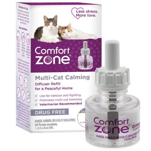 Comfort Zone Multicat Calming Diffuser Refill For Cats