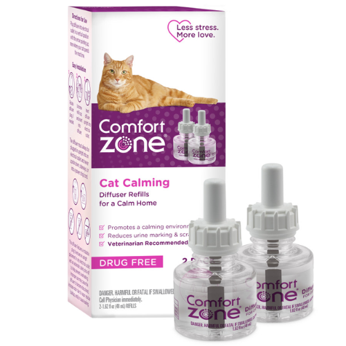 Comfort Zone Calming Diffuser 2 Pack Refill For Cats