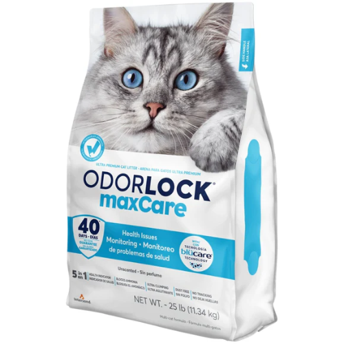 Intersand Odor Lock Max Care Unscented Health Multi Cat Clumping Clay Litter