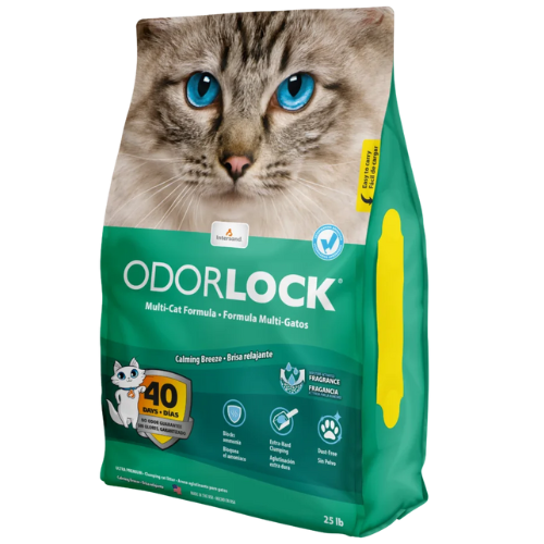 Intersand Odor Lock Calming Breeze Scented Multi Cat Clumping Clay Litter