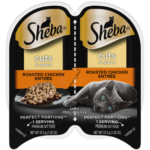 Sheba Perfect Portions Cat Chicken Cuts in Gravy 2.65oz