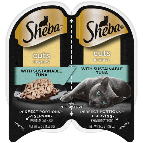 Sheba Perfect Portions Cat Tuna Cuts in Gravy 2.65oz