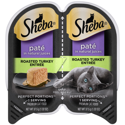 Sheba Perfect Portions Cat Turkey Pate 2.65oz