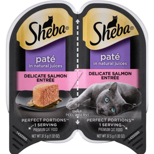 Sheba Perfect Portions Cat Salmon Pate 2.65oz