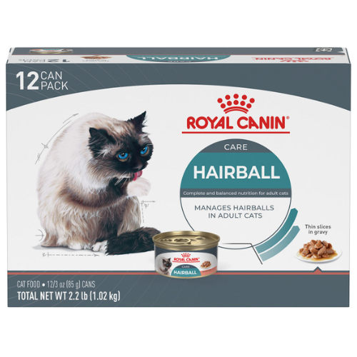 Royal Canin Cat Hairball Care Thin Slices in Gravy 3oz Cans 12pk