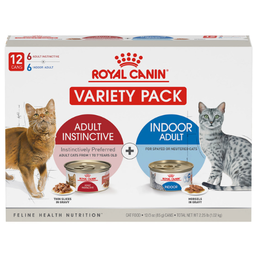 Royal Canin Cat Adult Instinctive & Indoor 3oz Cans 12pk