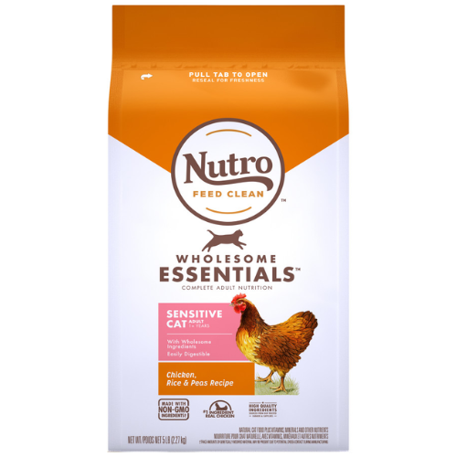 Nutro Wholesome Essentials Cat Sensitive Chicken & Rice 5#