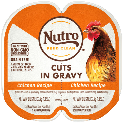 Nutro Perfect Portions Cat Chicken Cuts in Gravy 2.6oz