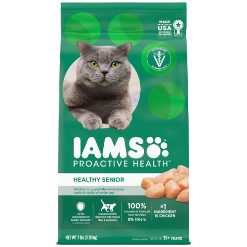 Iams Pro Active Health Senior 11+ Cat Chicken 7#