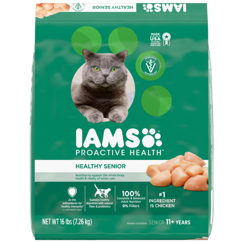 Iams Pro Active Health Senior 11+ Cat Chicken 16#