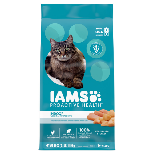 Iams Pro Active Health Indoor Weight & Hairball Chicken 3.5#