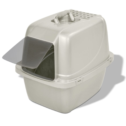 Van Ness Cat Enclosed Cat Litter Pan with Flap Large