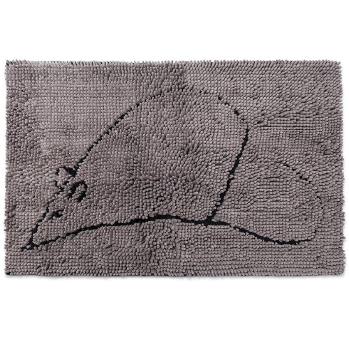 Dog Gone Smart Cat Litter Mat 35 x 26'' Gray