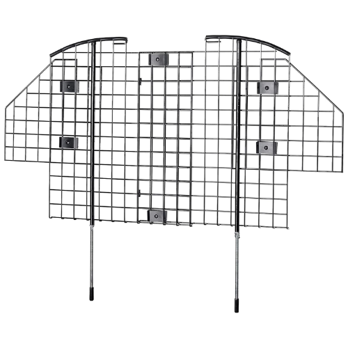 Midwest Car Universal Wire Mesh Barrier Black