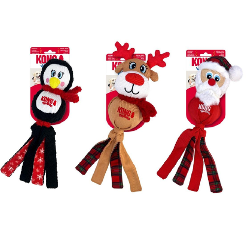 Kong Large Holiday Wubba Assorted