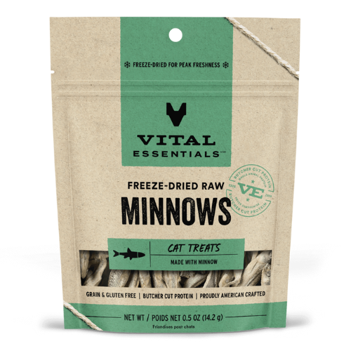 Vital Essentials Cat Treat Freeze Dried Minnows 0.5 oz
