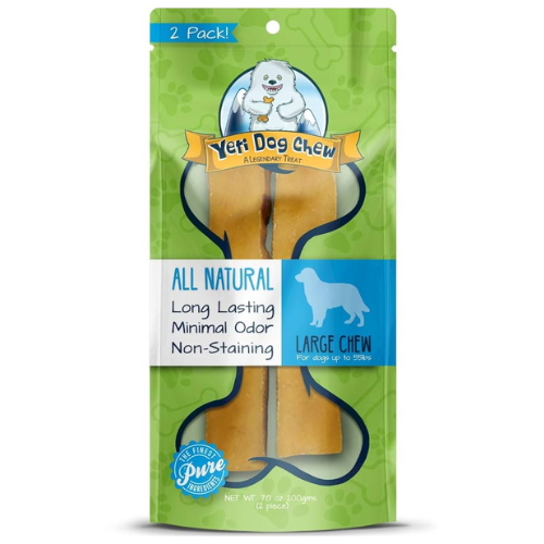 Yeti Dog Chew Himalayan Cheese Large 7oz 2pk