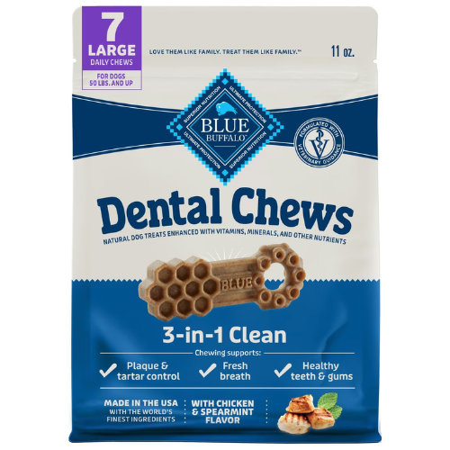 Blue Buffalo Dog Dental Chews Chicken Large 11.5oz