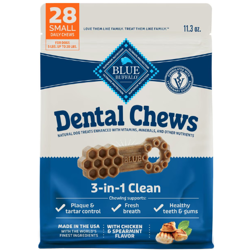 Blue Buffalo Dog Dental Chews Chicken Small 11.3oz
