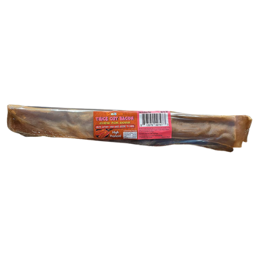 Scoochie Dog Chew Thick Cut Bacon Slice 12"
