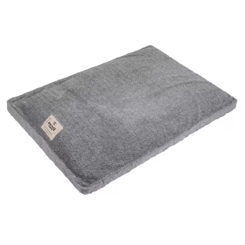 Happy Tails Quilted Microsuede Bed Grey 40" x 30"