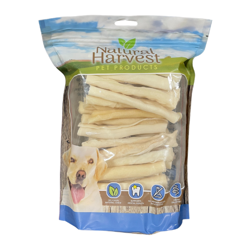 Natural Harvest Pet Products 4-5" Rawhide Chip Rolls 40pk