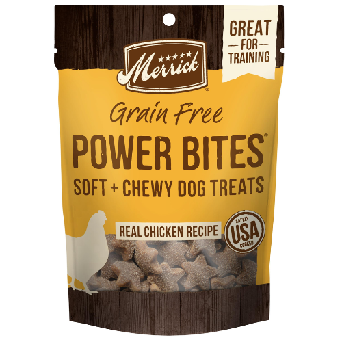 Merrick Power Bites Dog Treats Chicken 6oz