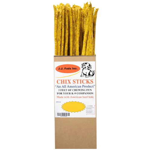 J.J. Fuds Dog Chew All Natural Chix Stick 36"