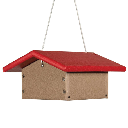 Americas Favorite Upside Down Suet Feeder Red Small