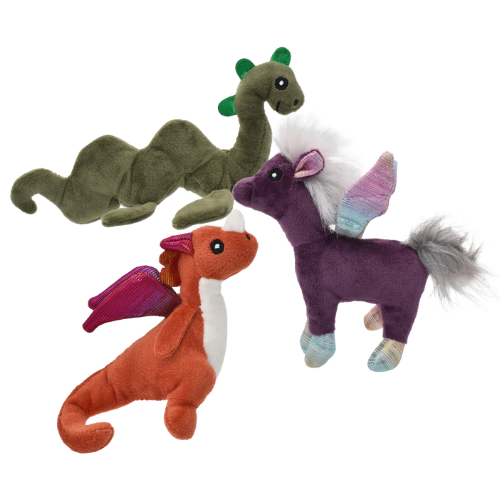Multipet Pet Envy Mythical Creatures Mini Dog Toy