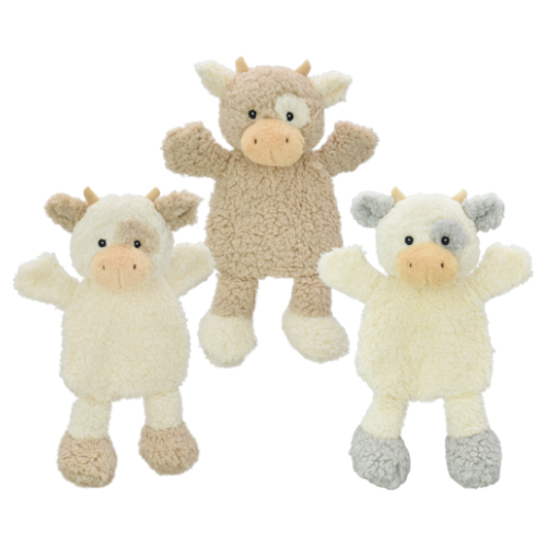 Multipet Pet Envy Crinkle Cow 15" Dog Toy