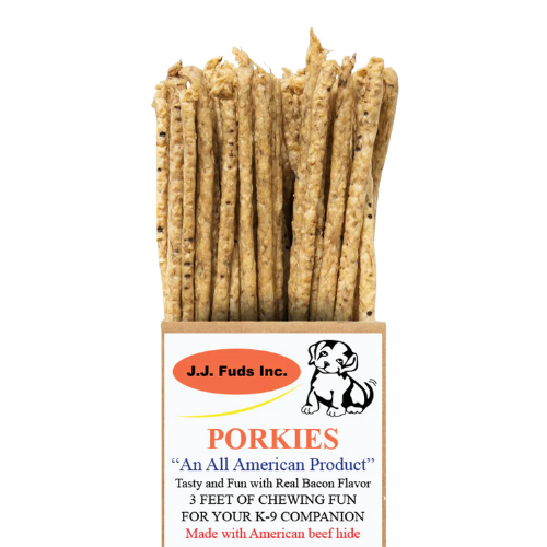 J.J. Fuds Dog Chew All Natural Pork Joy Stick 36"