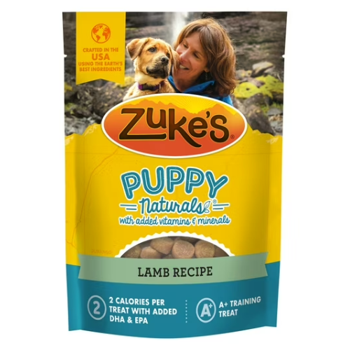 Zuke's Puppy Naturals Treats Lamb & Chickpea 5oz