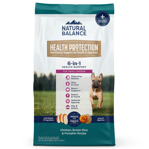 Natural Balance Dog Small Breed Health Protection Chicken Brown Rice &