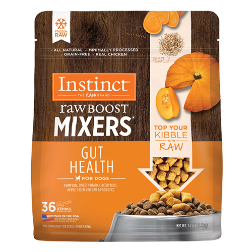 Instinct Dog Frozen Raw Boost Mixers Gut Health Topper 1.25#