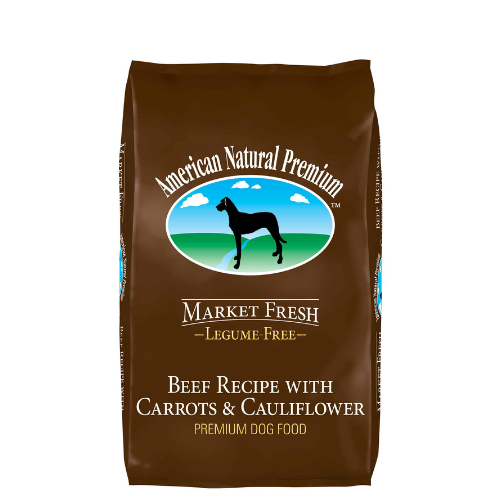 American Natural Premium Dog Market Fresh Beef Carrots & Cauliflower 4#