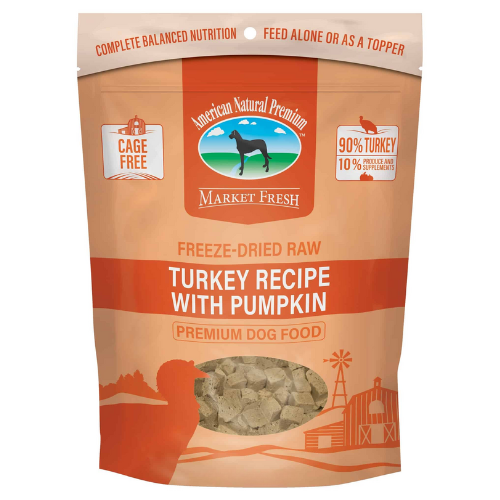 American Natural Premium Turkey & Pumpkin Freeze Dried Dog Food 16oz