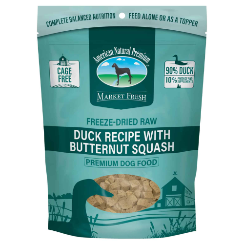 American Natural Premium Duck & Butternut Squash Freeze Dried Dog Food 16oz