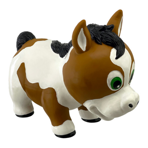 PetSport Naturflex Tiny Tots Horse 4" Dog Toy