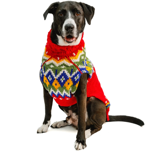 Holiday Fairisle Sweater LG